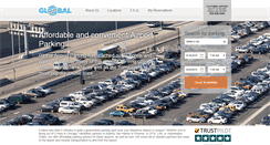 Desktop Screenshot of globalairportparking.com